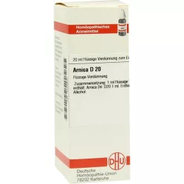 ARNICA D 20 atšķaidījums, 20 ml
