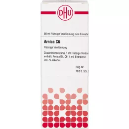 ARNICA C 6 atšķaidījums, 50 ml