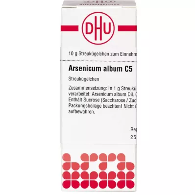 ARSENICUM ALBUM C 5 lodītes, 10 g