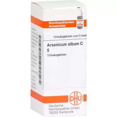 ARSENICUM ALBUM C 5 lodītes, 10 g ARSENICUM ALBUM C 5 lodītes, 10 g