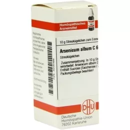 ARSENICUM ALBUM C 6 lodītes, 10 g