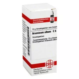 ARSENICUM ALBUM C 6 lodītes, 10 g