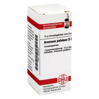 ARSENUM JODATUM D 6 lodītes, 10 g