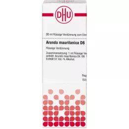 ARUNDO mauritanica D 6 atšķaidījums, 20 ml