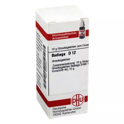 BADIAGA D 12 bumbiņas, 10 g BADIAGA D 12 bumbiņas, 10 g