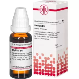 BAPTISIA D 6 atšķaidījums, 20 ml