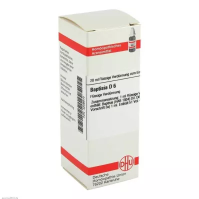 BAPTISIA D 6 atšķaidījums, 20 ml