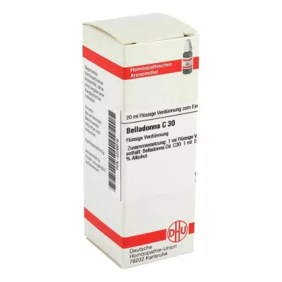 BELLADONNA C 30 atšķaidījums, 20 ml