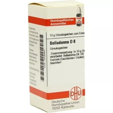 BELLADONNA D 8 globules, 10 g