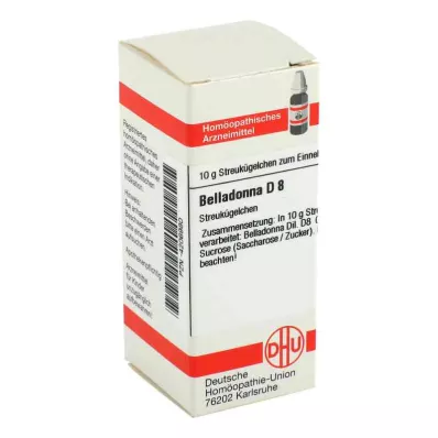 BELLADONNA D 8 globules, 10 g BELLADONNA D 8 globules, 10 g