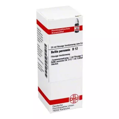 BELLIS PERENNIS D 12 atšķaidījums, 20 ml BELLIS PERENNIS D 12 atšķaidījums, 20 ml