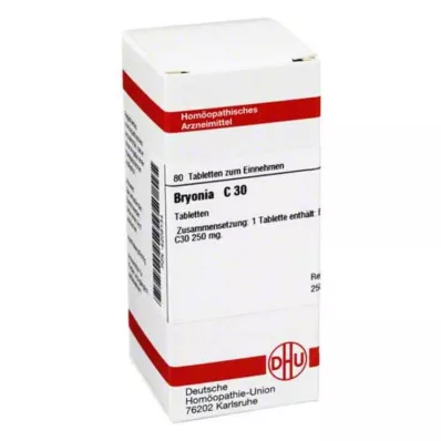 BRYONIA C 30 tabletes, 80 kapsulas