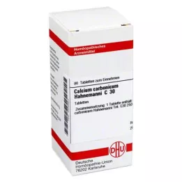 CALCIUM CARBONICUM Hahnemanni C 30 tabletes, 80 gab
