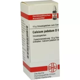 CALCIUM JODATUM D 6 lodītes, 10 g