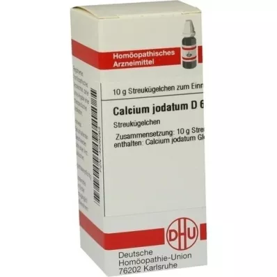 CALCIUM JODATUM D 6 lodītes, 10 g