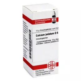 CALCIUM JODATUM D 6 lodītes, 10 g