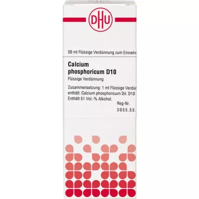 CALCIUM PHOSPHORICUM D 10 atšķaidījums, 50 ml