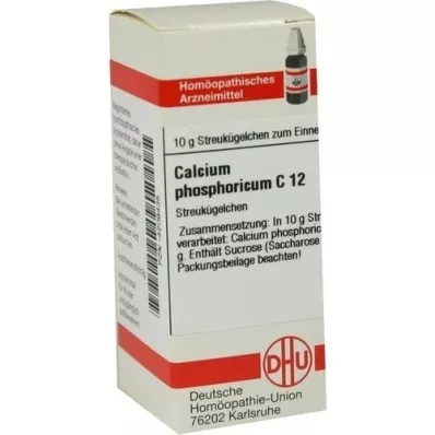 CALCIUM PHOSPHORICUM C 12 bumbiņas, 10 g