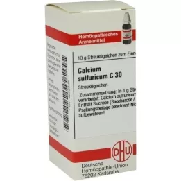 CALCIUM SULFURICUM C 30 bumbiņas, 10 g