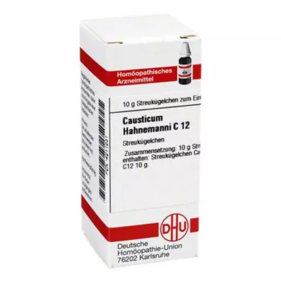 CAUSTICUM HAHNEMANNI C 12 bumbiņas, 10 g