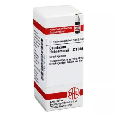CAUSTICUM HAHNEMANNI C 1000 globuļu, 10 g