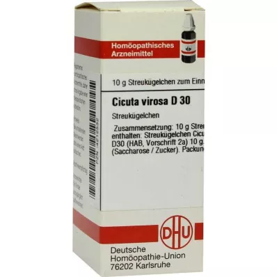 CICUTA VIROSA D 30 bumbiņas, 10 g CICUTA VIROSA D 30 bumbiņas, 10 g