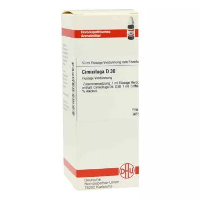 CIMICIFUGA D 30 atšķaidījums, 50 ml CIMICIFUGA D 30 atšķaidījums, 50 ml