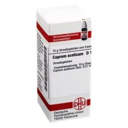 CUPRUM ACETICUM D 12 bumbiņas, 10 g