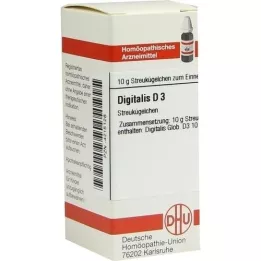 DIGITALIS D 3 globules, 10 g