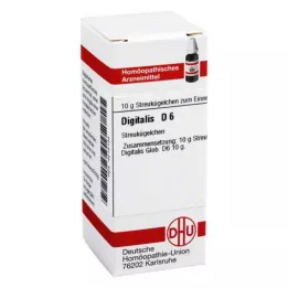 DIGITALIS D 6 lodītes, 10 g