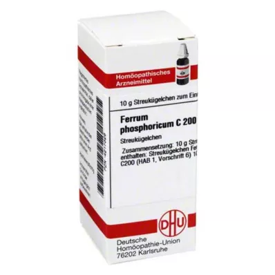 FERRUM PHOSPHORICUM C 200 bumbiņas, 10 g