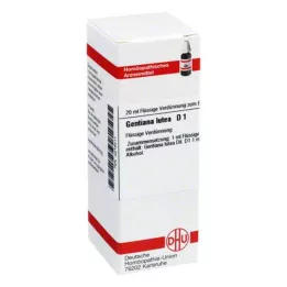 GENTIANA LUTEA D 1 atšķaidījums, 20 ml