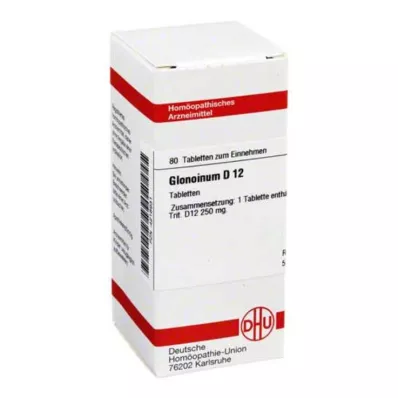 GLONOINUM D 12 tabletes, 80 kapsulas GLONOINUM D 12 tabletes, 80 kapsulas