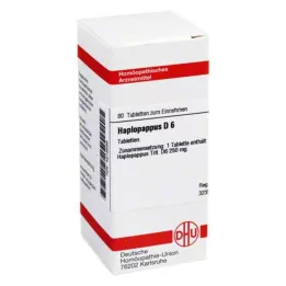 HAPLOPAPPUS D 6 tabletes, 80 kapsulas