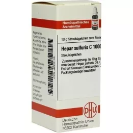 HEPAR SULFURIS C 1000 globuļu, 10 g