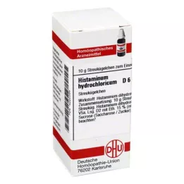 HISTAMINUM hydrochloricum D 6 globules, 10 g