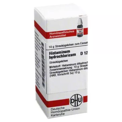 HISTAMINUM hydrochloricum D 12 globuļu, 10 g HISTAMINUM hydrochloricum D 12 globuļu, 10 g
