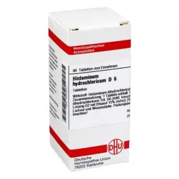 HISTAMINUM hydrochloricum D 6 tabletes, 80 gab