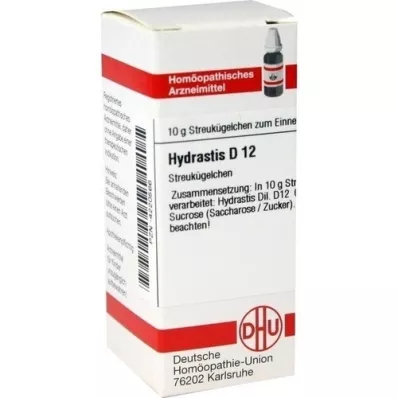 HYDRASTIS D 12 bumbiņas, 10 g