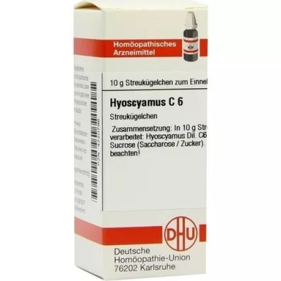 HYOSCYAMUS C 6 lodītes, 10 g