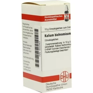 KALIUM BICHROMICUM C 6 lodītes, 10 g