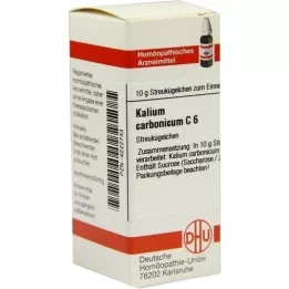 KALIUM CARBONICUM C 6 lodītes, 10 g