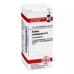 KALIUM CARBONICUM C 6 lodītes, 10 g