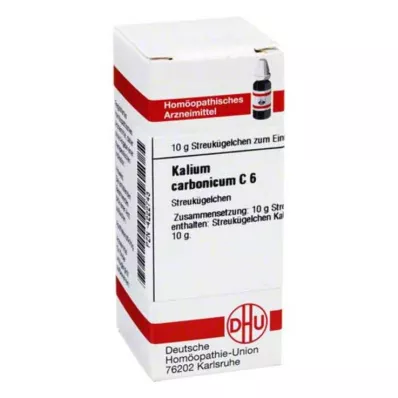 KALIUM CARBONICUM C 6 lodītes, 10 g KALIUM CARBONICUM C 6 lodītes, 10 g