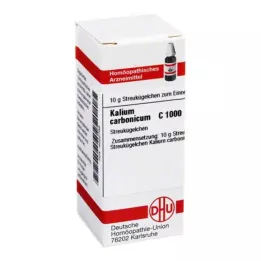 KALIUM CARBONICUM C 1000 globuļu, 10 g