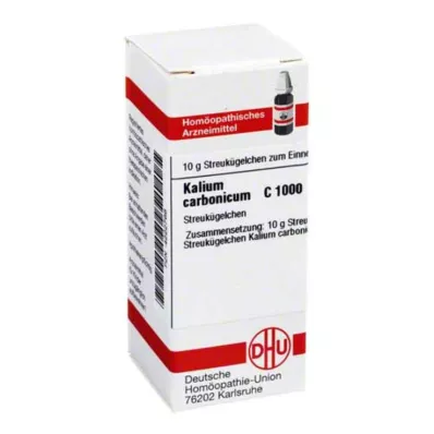 KALIUM CARBONICUM C 1000 globuļu, 10 g