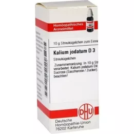 KALIUM JODATUM D 3 globules, 10 g