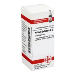 KALIUM JODATUM D 3 globules, 10 g