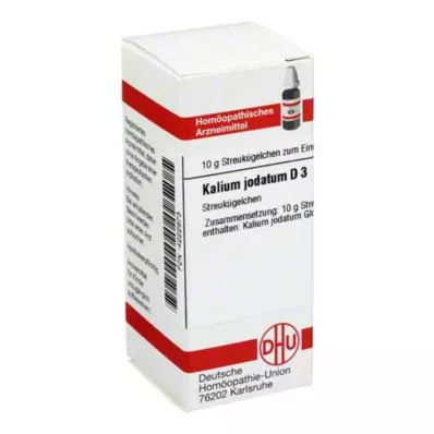 KALIUM JODATUM D 3 globules, 10 g KALIUM JODATUM D 3 globules, 10 g