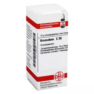 KREOSOTUM C 30 bumbiņas, 10 g